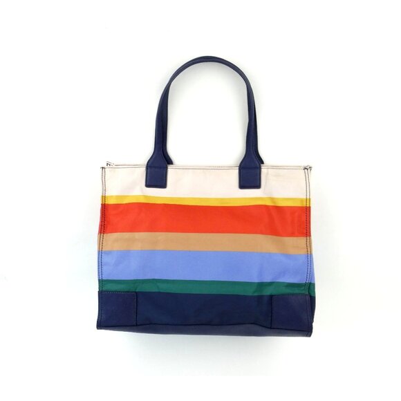 Tory Burch Striped Foldable Nylon Tote - Picture 7 of 13